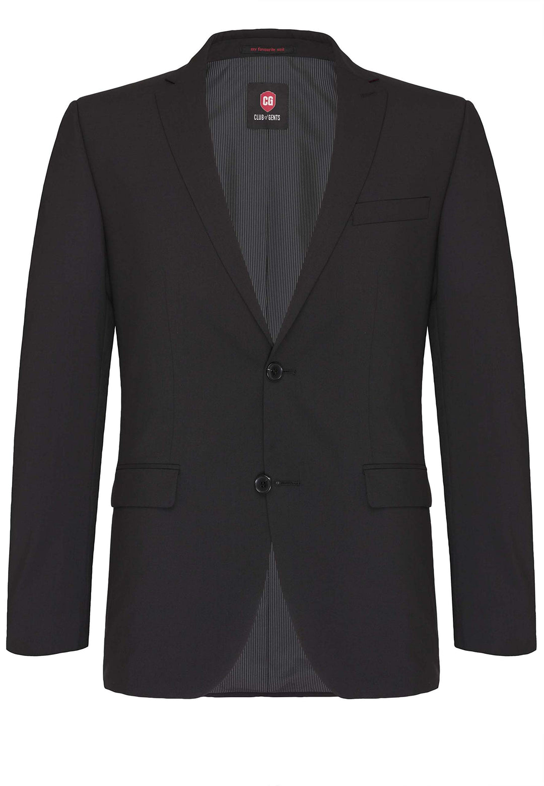 Club of Gents Herren Blazer SS 57 - 0008 98 Schwarz, 98 Schwarz