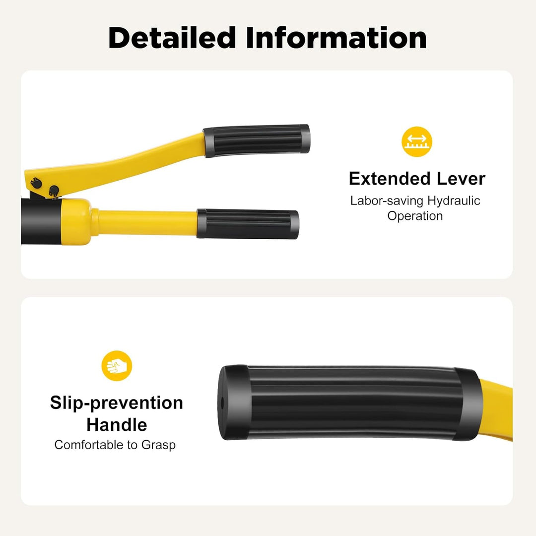 8T Hydraulischer Bewehrungsschneider Hydraulischer Bolzenschneider mit Tragbare Box und Sechskantsch