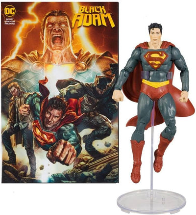 McFarlane DC Black Adam Page Punchers Actionfigur & Comic Superman 18 cm, Superman
