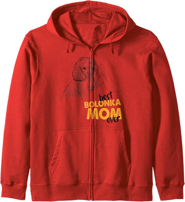 Beste Bolonka Mama aller Zeiten Bolonka Mama Bolonka Zwetna Mama Kapuzenjacke