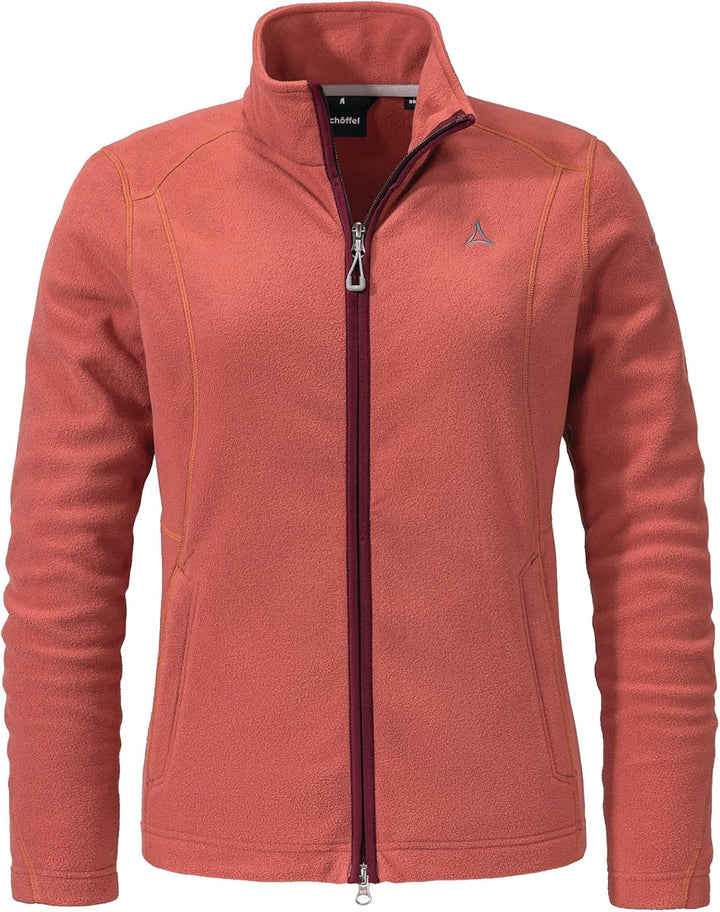 Schöffel Damen Fleece Jacket Leona3 Fleece Jacke 38 burlwood, 38 burlwood