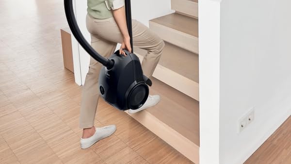 BOSCH GL20S Noir - Aspirateur avec sac - 600 W - Niveau sonore 80 dB