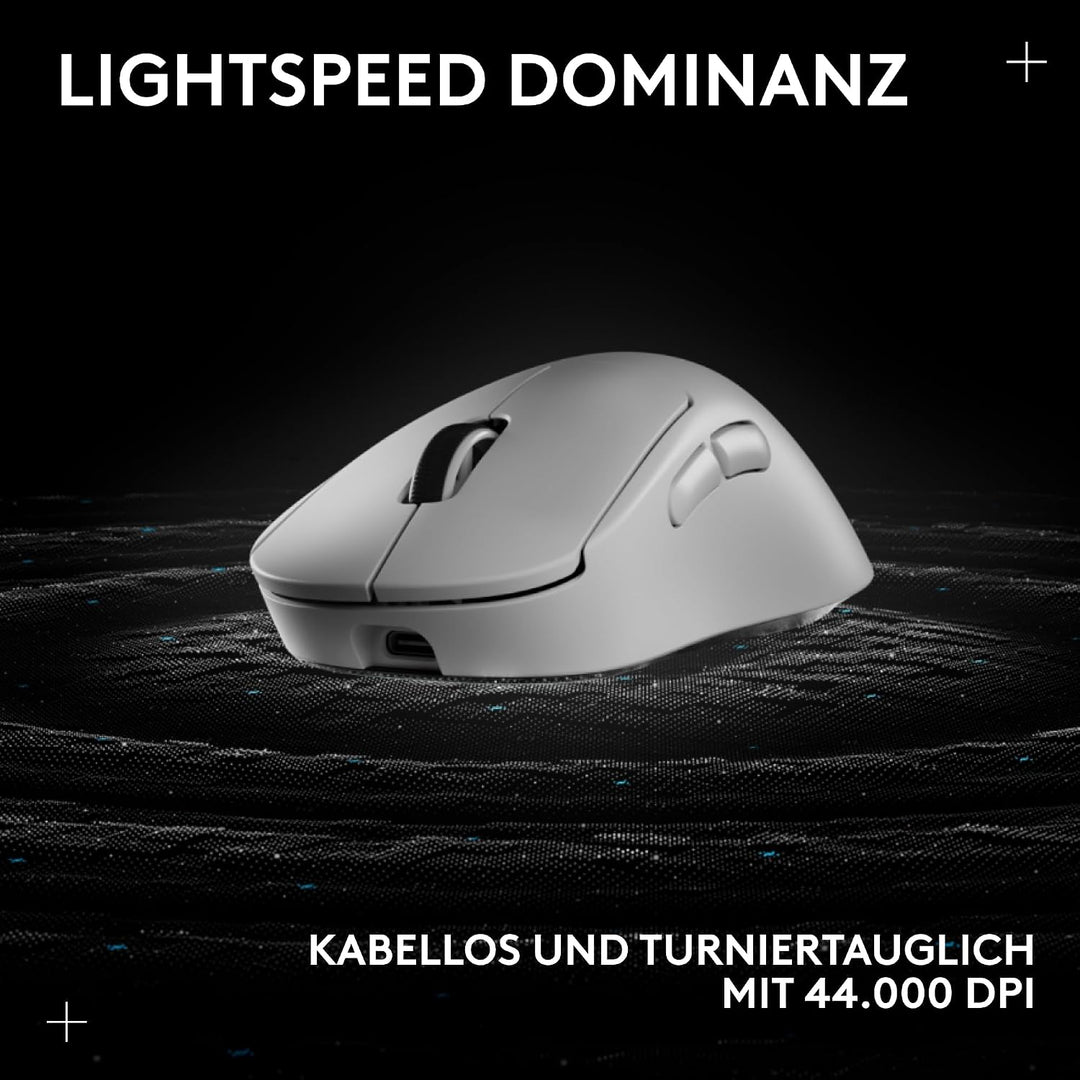 Logitech G PRO X SUPERLIGHT 2 DEX kabellose Gaming-Maus