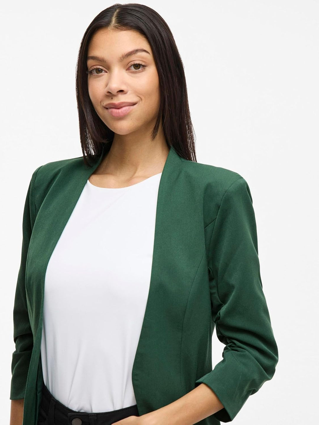 Vila Damen Blazer VIHER New 3/4 Blazer XS Pineneedle, XS Pineneedle