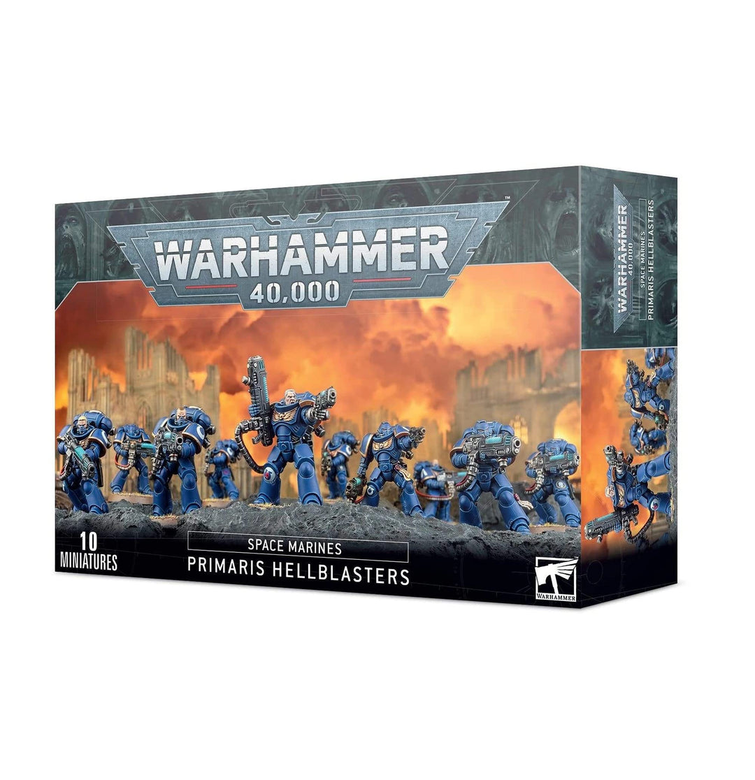 Games Workshop Warhammer 40k: Space Marines - Primaris Hellblasters, Blau