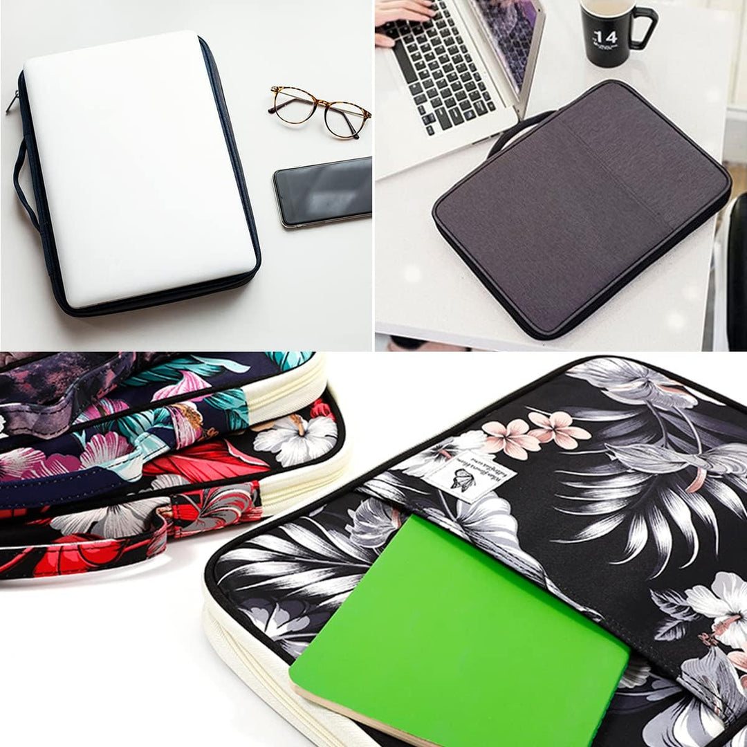 PORRASSO Dokumente Ordner Tasche Multifunktionale Dokumententasche Universale Portfolio Organizer Ta