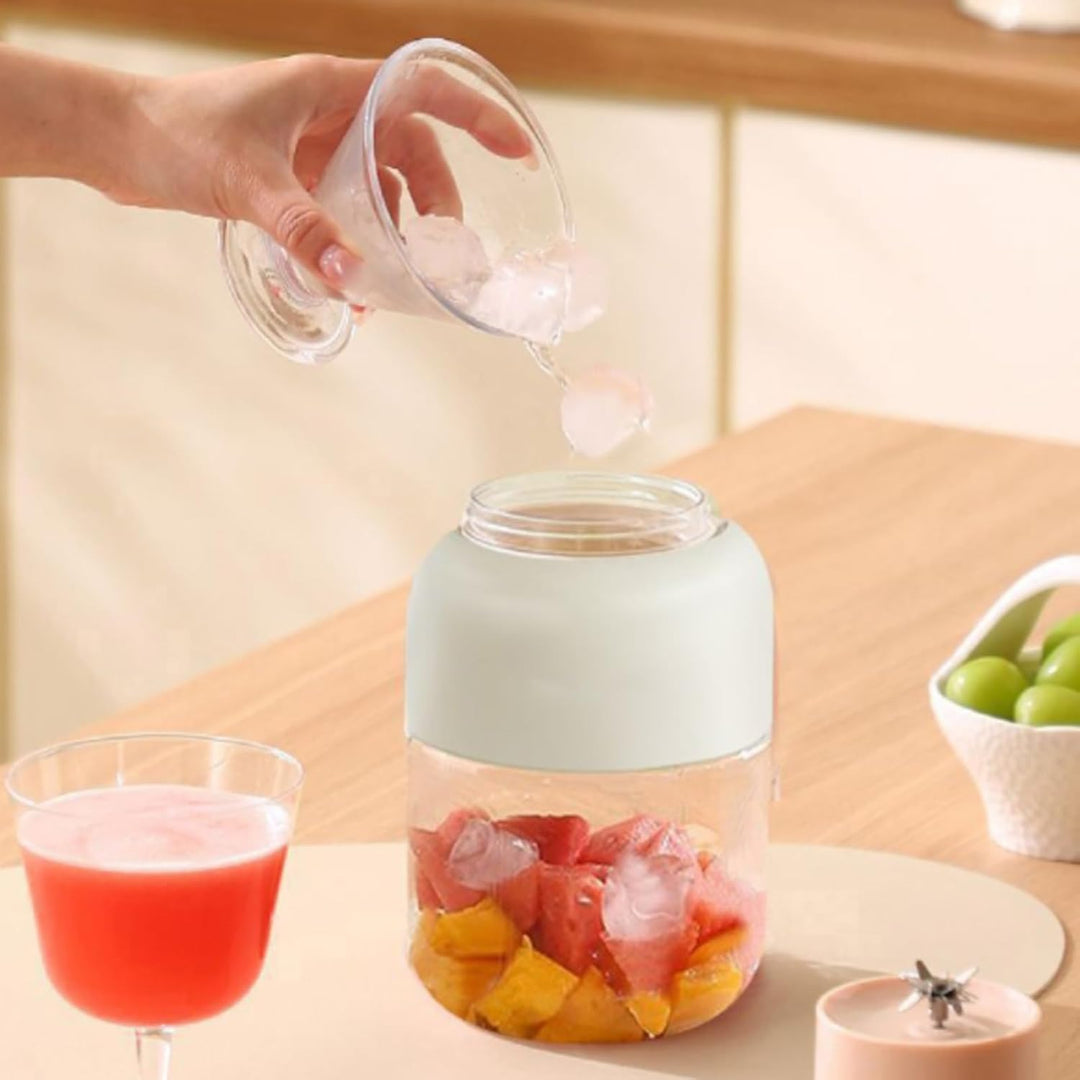 Renchey Tragbarer Mixer | Elektrischer Mixer für Smoothies - Dichter Behälter Für Eiszerung Mit Ausl
