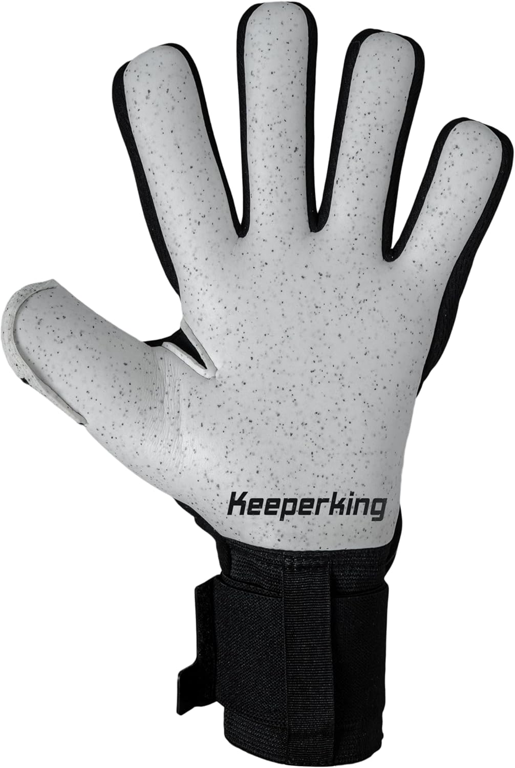 Keeperking Torwarthandschuhe für Erwachsene Fussballhandschuhe Herren Innennaht Profi Premier Grip 4