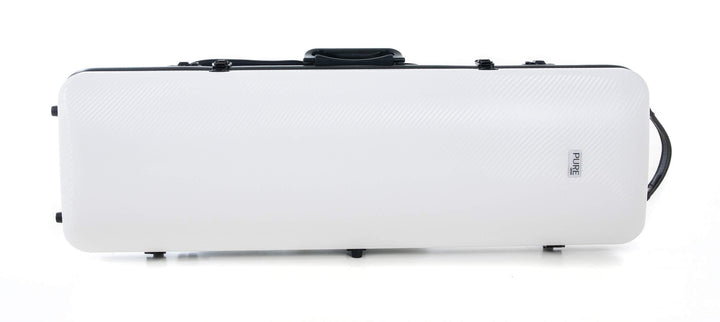 PURE GEWA Violinkoffer Polycarbonat 2.4 für Grösse 4/4 weiss, NA weiss Oblong 4/4, weiss Oblong 4/4
