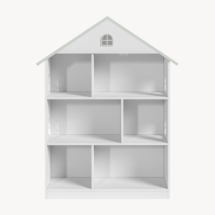 [en.casa] Kinderregal Vipsali Aufbewahrungsregal mit 6 Fächern Spielzeugregal 107 x 83 x 30 cm Kinde