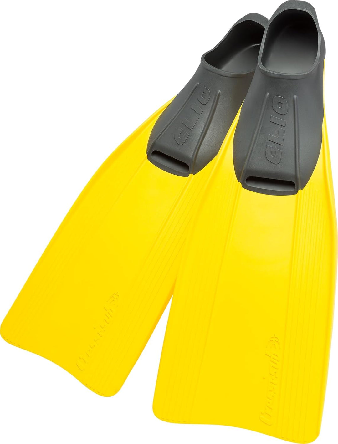Cressi Clio zum Flossen Schwimmen, Apnoe und Schnorcheln 27/29 Gelb, 27/29 Gelb