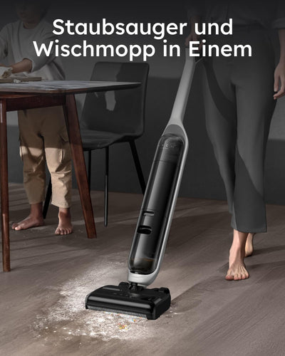 eufy MACH V1i,All-in-One Nass- & Trockensauger,16800Pa,mit Always-Clean Mop™,Selbstreinigung,Selbstt