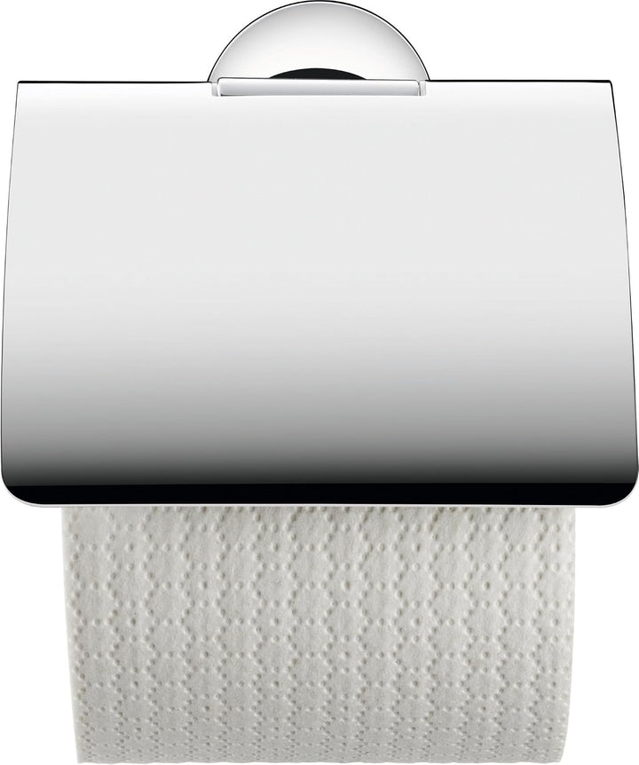 Duravit Papierrollenhalter Starck T, für 1 Rolle, Wandmontage, Chrom mit Deckel für 1 Rolle