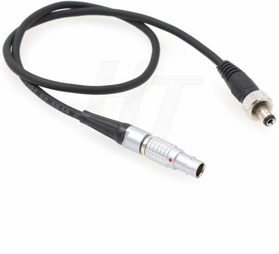 HangTon 0B 2 Pin zum verriegelnden DC 2,5 mm Stromkabel für Alexa ZCAM DSMC2 Kamera zu PIX-E SmallHD
