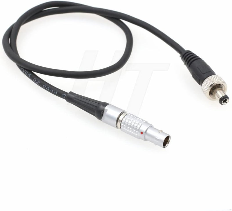 HangTon 0B 2 Pin zum verriegelnden DC 2,5 mm Stromkabel für Alexa ZCAM DSMC2 Kamera zu PIX-E SmallHD