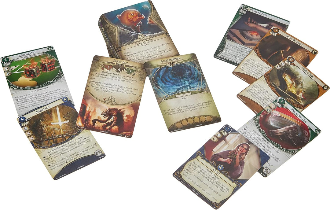 Fantasy Flight Games, Arkham Horror: LCG – In den Mahlstrom hinein, Erweiterung, Expertenspiel, Kart
