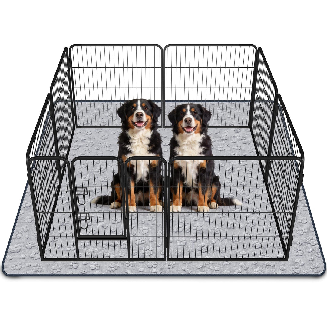 208x133cm Waschbare Welpen Unterlagen 1er-Pack, 4-lagige Saugstarke Auslaufsichere Hunde PIPI Unterl