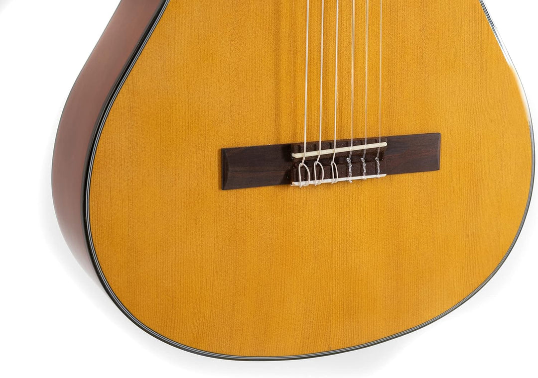 GEWA Konzertgitarren Student 3/4 mit Tasche und Tuner, für die Musikschule, Starter Set, 3/4