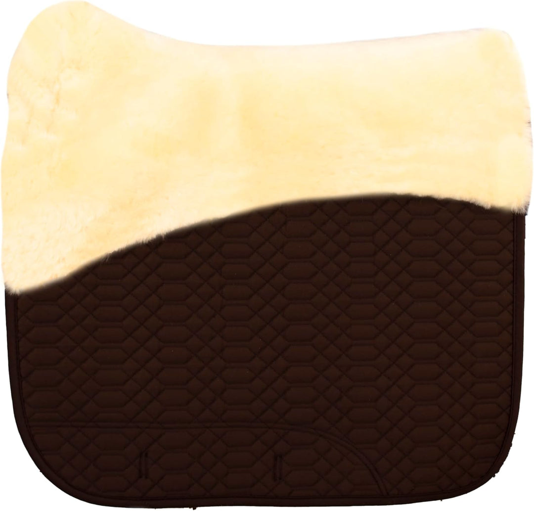 Engel Reitsport Lammfell Schabracke Half Lined SCHABRA1-D-MOC-MED Steppstoff moccabraun Fell med. Dr
