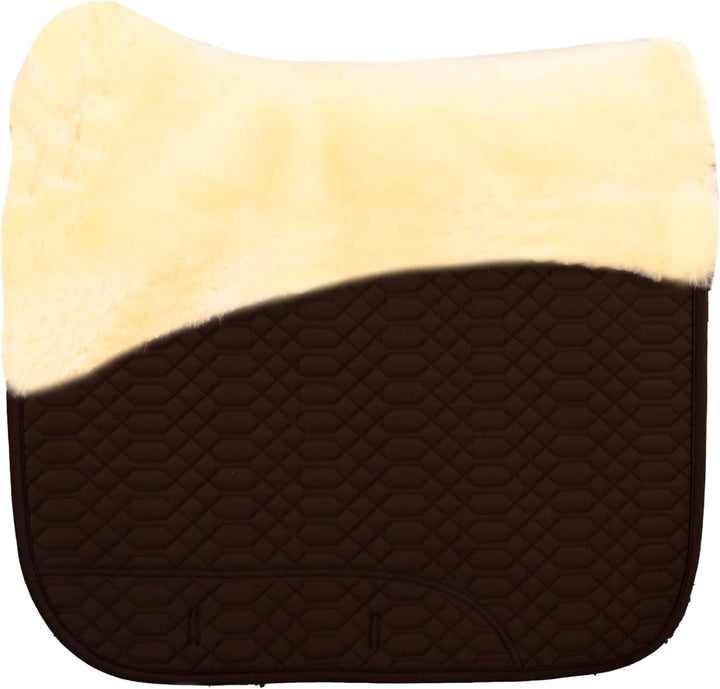 Engel Reitsport Lammfell Schabracke Half Lined SCHABRA1-D-MOC-MED Steppstoff moccabraun Fell med. Dr