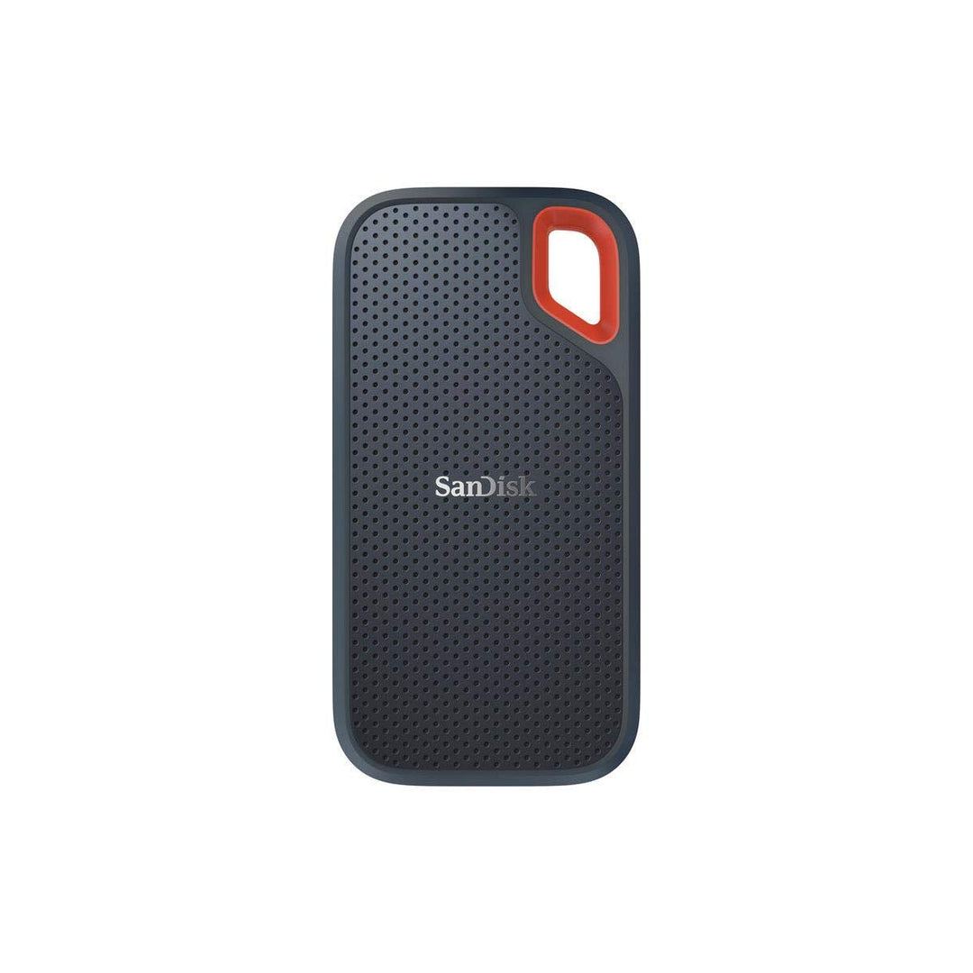 SanDisk Extreme 2 TB Portable SSD Festkörper-Laufwerk(USB-C, mit 550 MB/s Übertragungsraten, AES-Ver