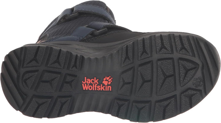 Jack Wolfskin Unisex Kinder Polar Bear Texapore High Vc K Schneestiefel 27 EU Night Blue, 27 EU Nigh
