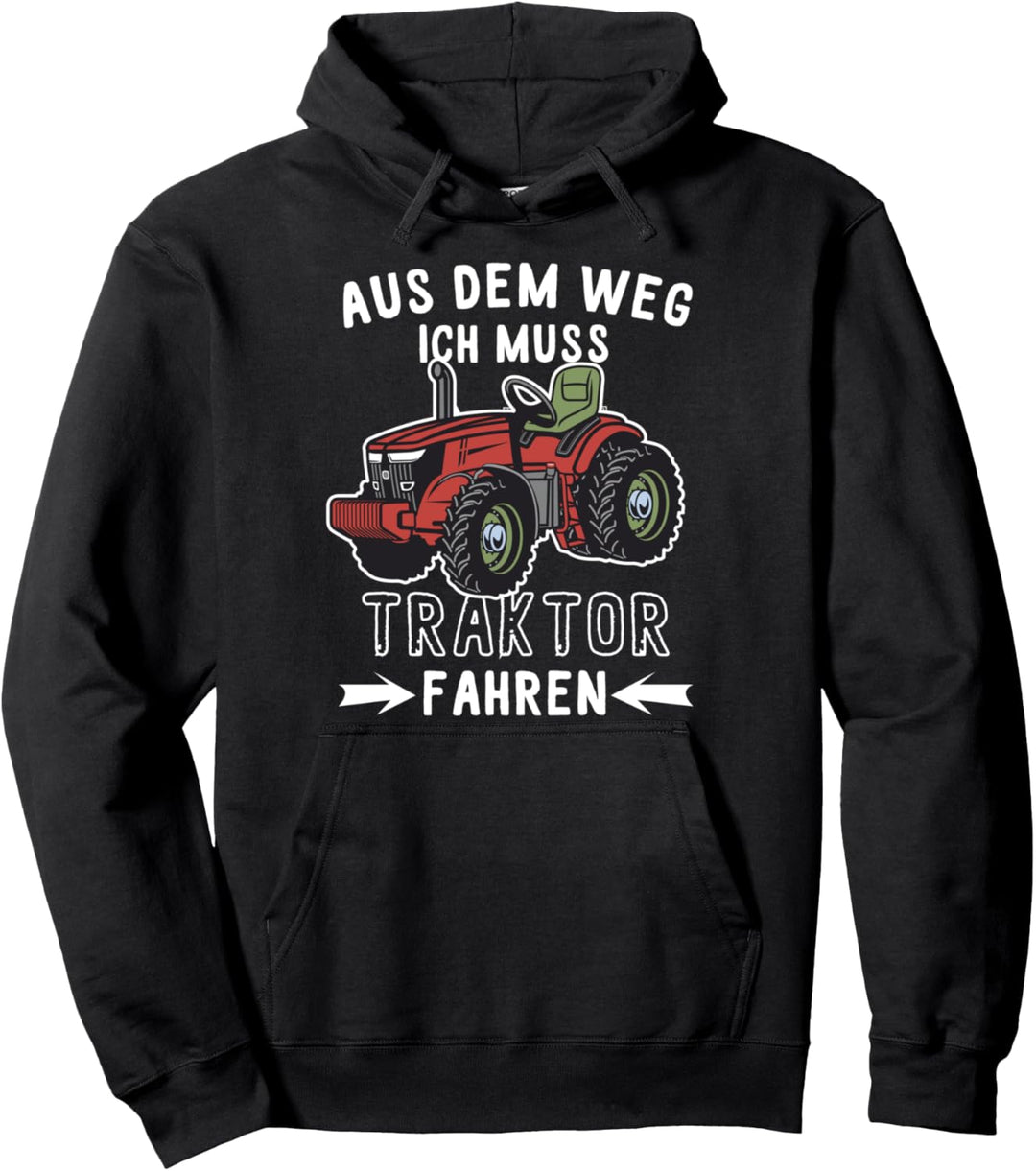 Bio Farmer Bauernhof Spruch Landwirtschaft Trecker Biobauer Pullover Hoodie