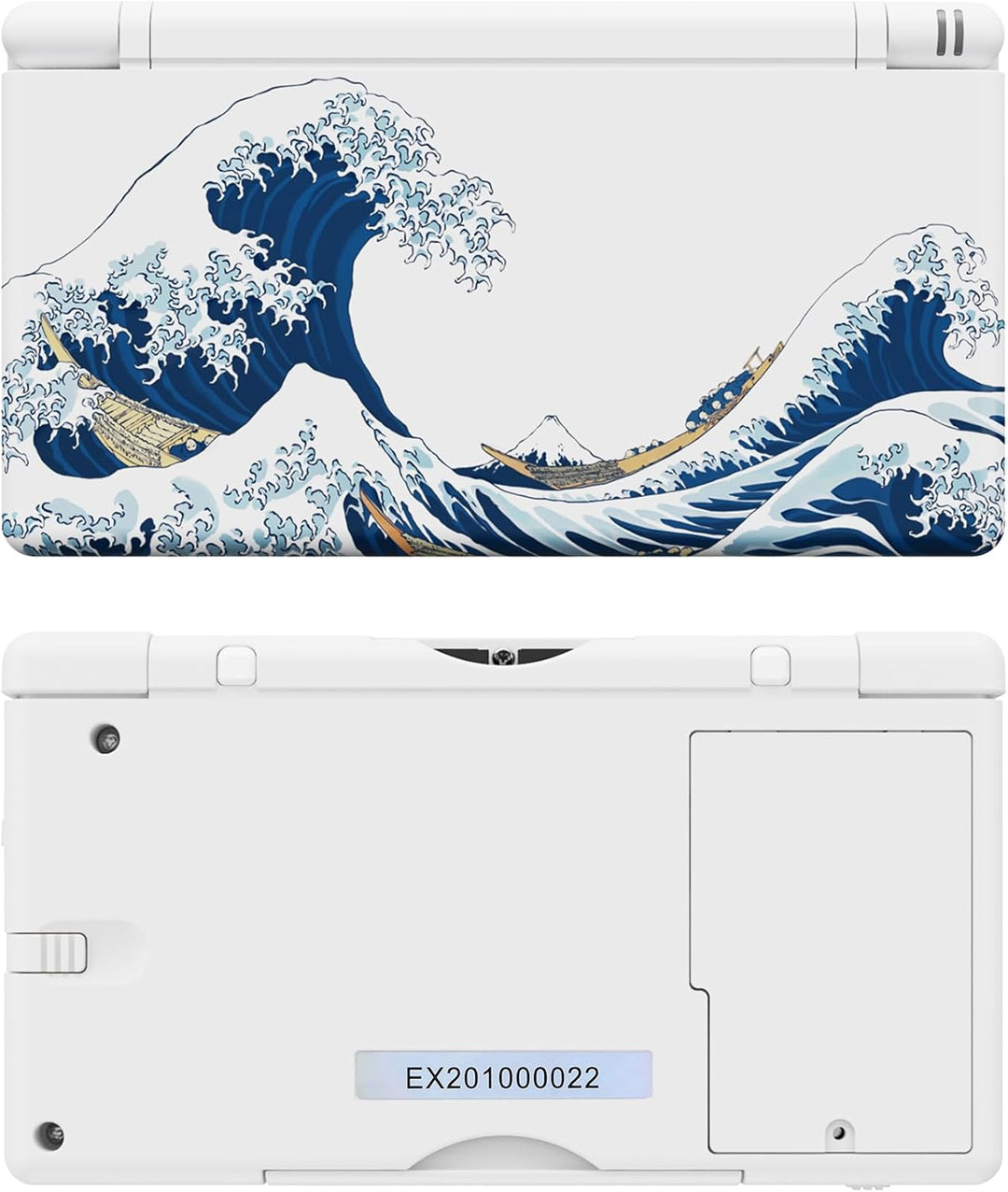 eXtremeRate Ersatz Gehäuse Case für Nintendo DS Lite NDSL, DIY-Voll Hülle&Knöpfen&Screen Protector S