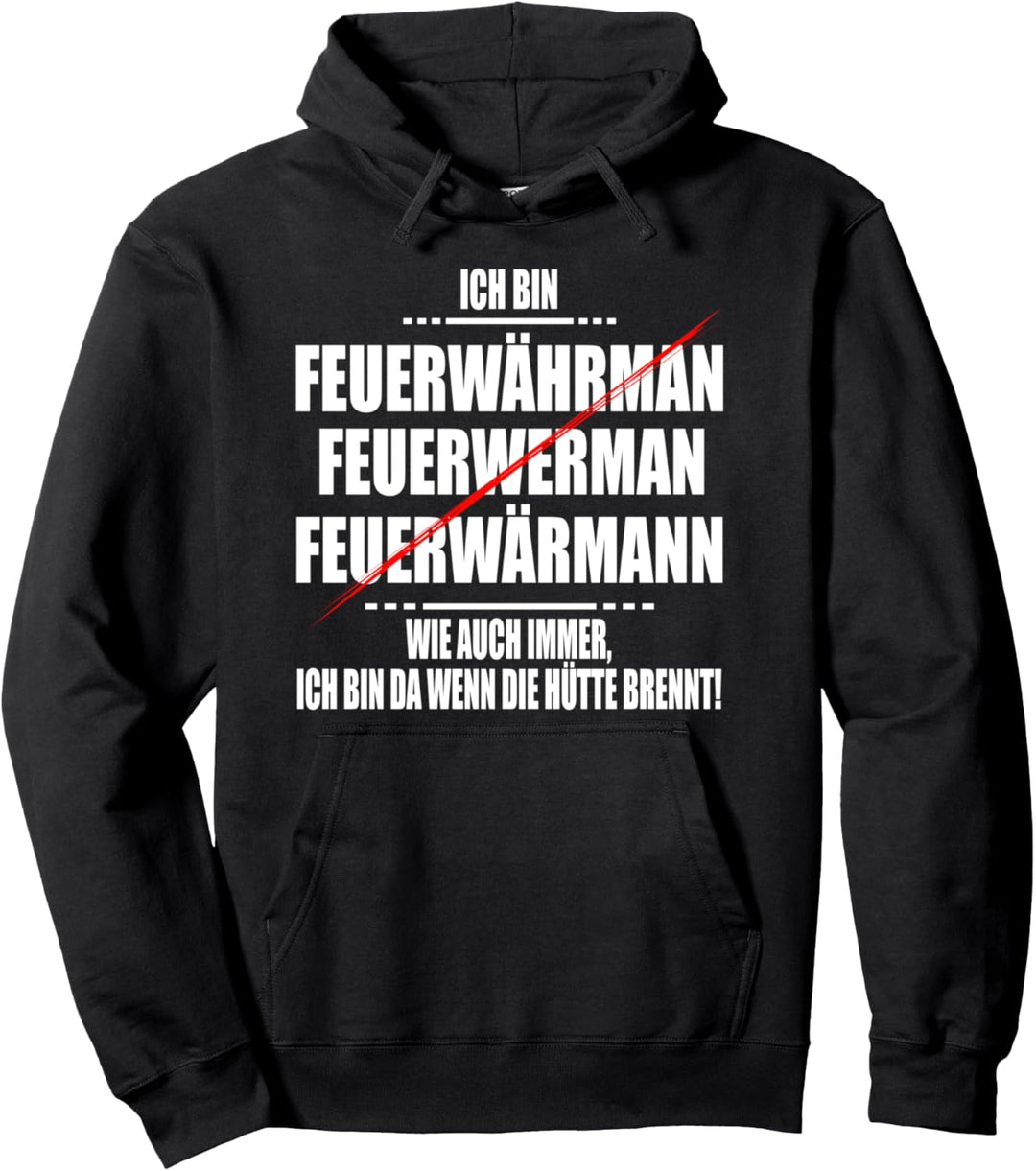 Feuerwehrmann Feuerwehr Jugendfeuerwehr Berufsfeuerwehr Pullover Hoodie