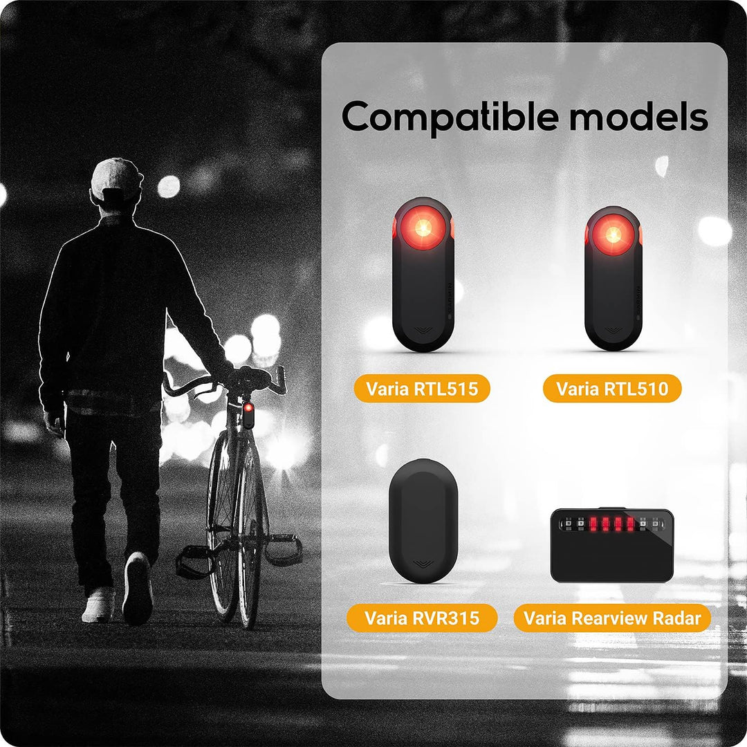 TUSITA Universal Fahrrad Sattelstützen Halterung - Kompatibel mit Garmin Varia Rearview Radar RTL510