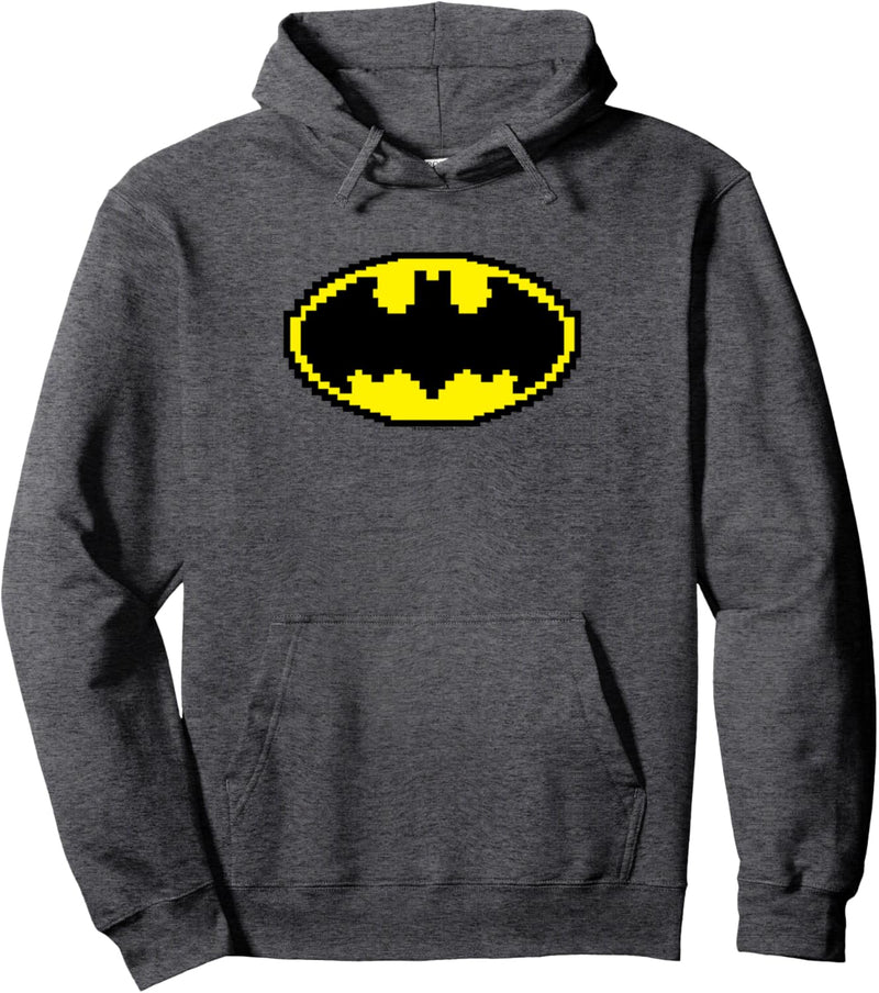 Batman Pixel Symbol Pullover Hoodie