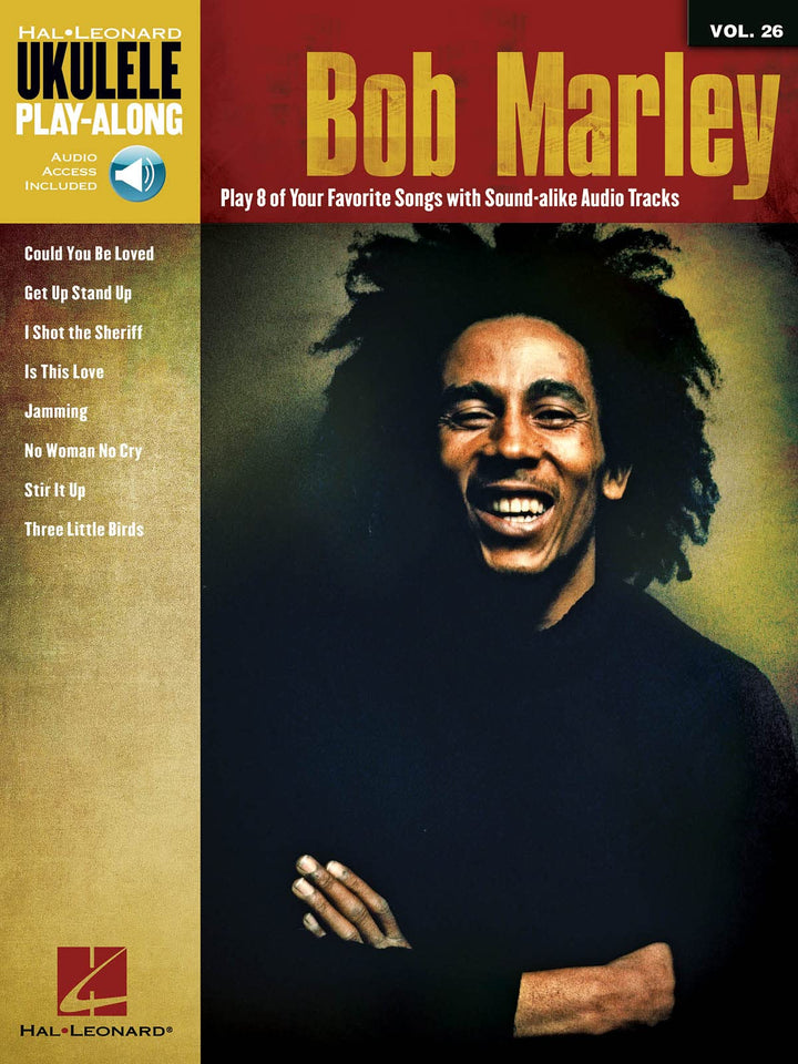 Ukulele Play-Along: Bob Marley: Noten, CD für Ukulele: 8 Favorite Songs, Taschenbuch