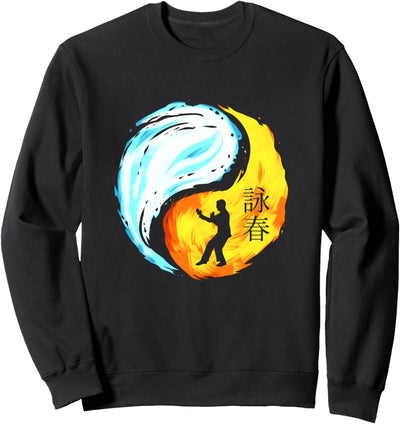 Wing Chun Ying Yang Fighter Kampfsportart Sweatshirt