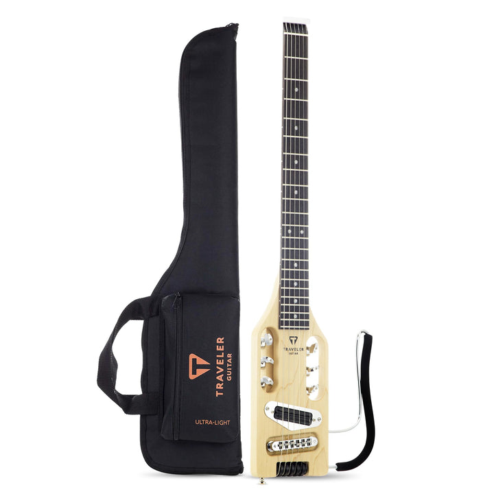 Traveler Guitar Ultra-Light E-Gitarre, Ahorn (ULE MPS) Ahorn Guitar Griffbrett aus schwarzem Walnuss
