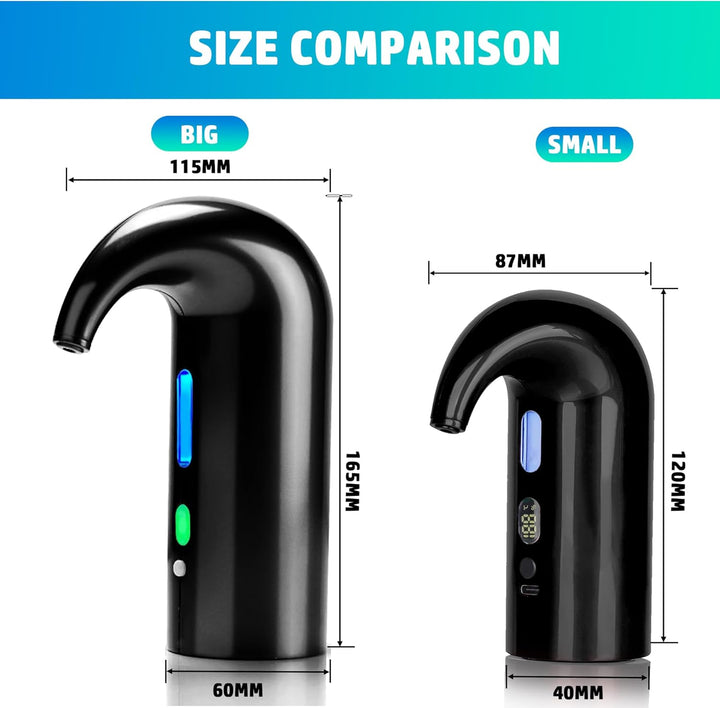 Elektrischer Weinbelüfter, tragbarer One-Touch-Weindekanter und Weinspenderpumpe für Rot- und Weissw