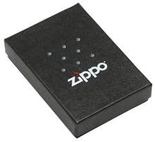 Zippo 230 60001167 Classic Vintage Brushed Chrome Feuerzeug, Messing, Brushed Chrome