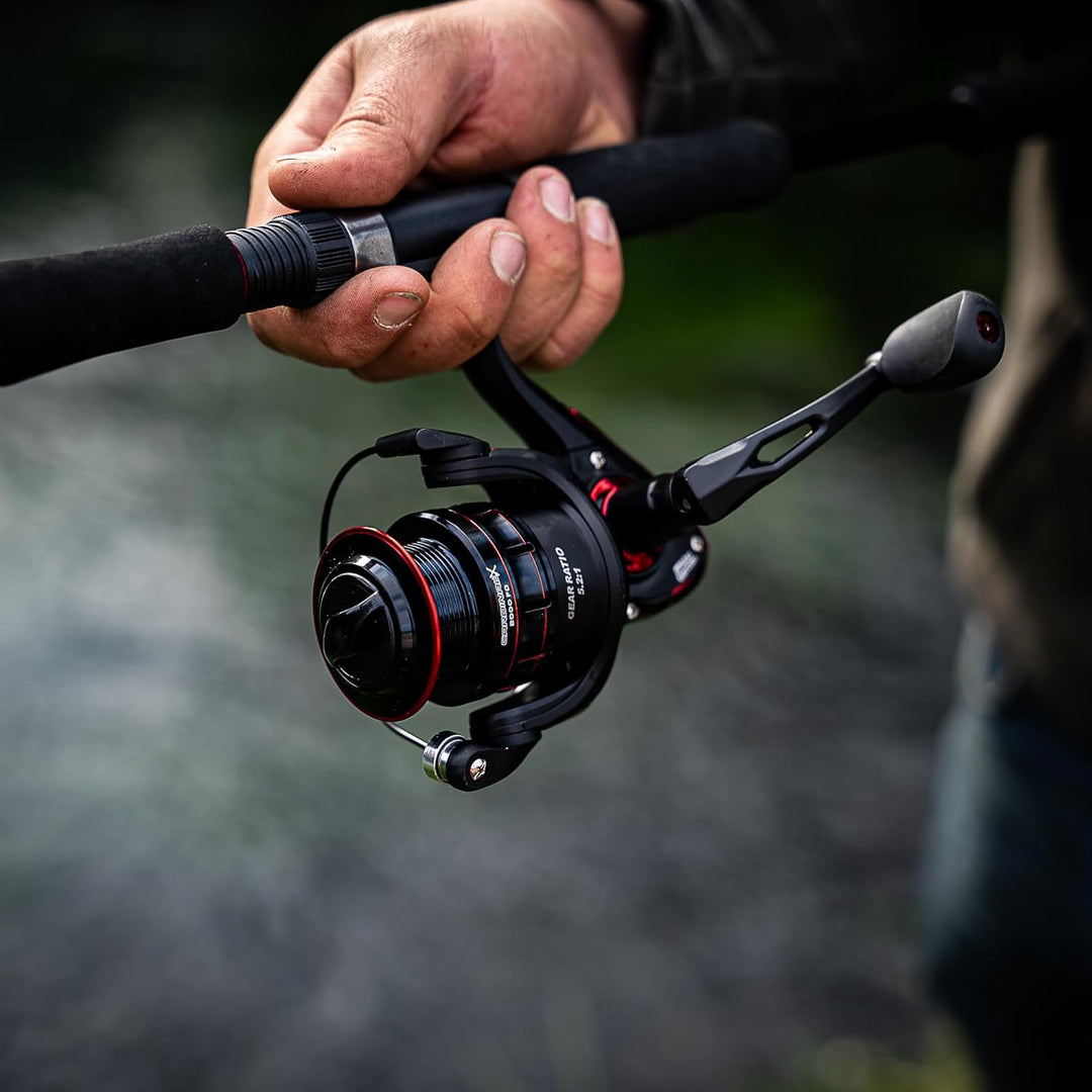 Abu Garcia Cardinal X Spinnruten- und Rollenkombination – Spinnangelsetup für Forelle, Barsch, Lachs