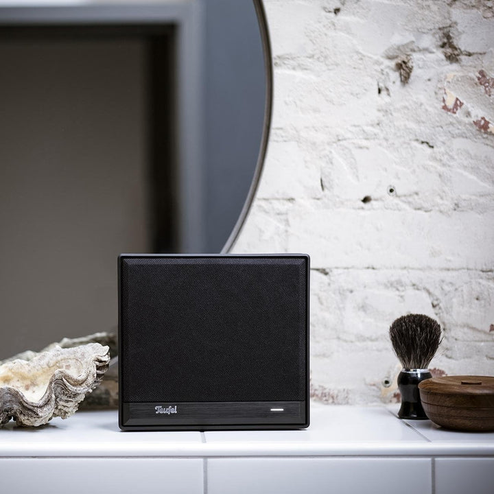 Teufel ONE S Kompakter Multiroom Bluetooth Lautsprecher mit WLAN, Wecker, Musikstreaming- schwarz, S