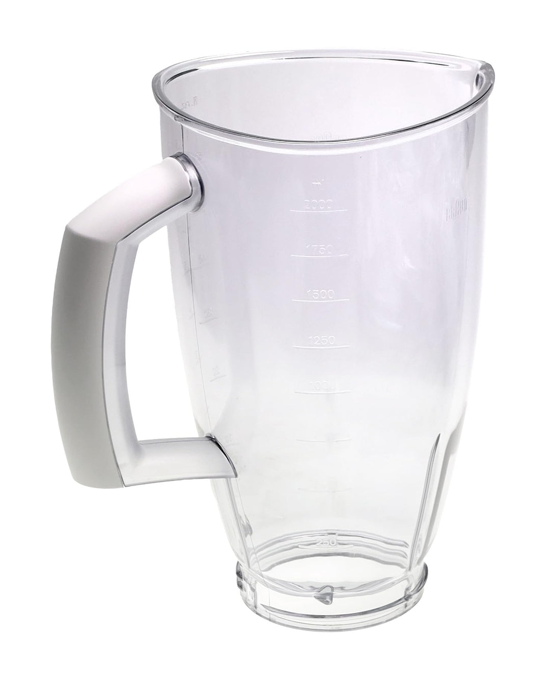 Kunststoff-Mixbecher kompatibel mit/Ersatzteil für Braun AS00000024 4184 MX2000 Multiquick 3 Standmi