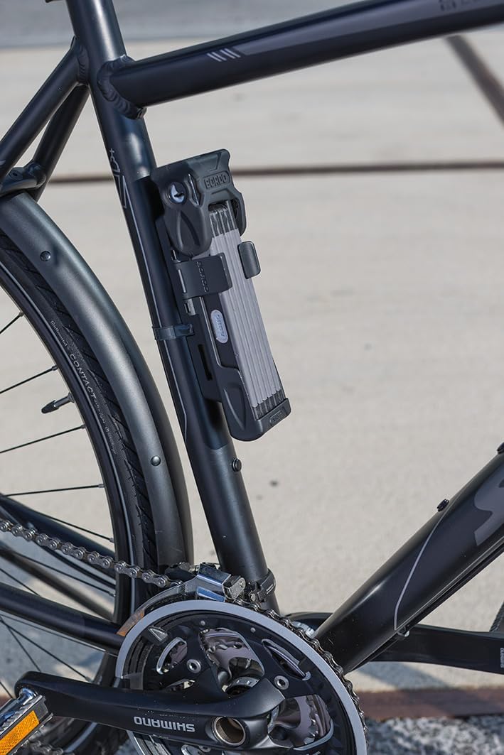 ABUS Fahrradschloss Halterung SH 6000 Bordo - zum Transport von Faltschlössern, Schwarz one size Sin