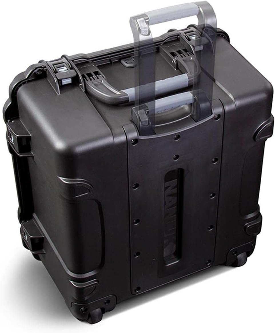 Nanuk 970 Hartschalenkoffer mit Rollen, wasserdicht Schwarz Hartschalenkoffer, Schwarz Hartschalenko
