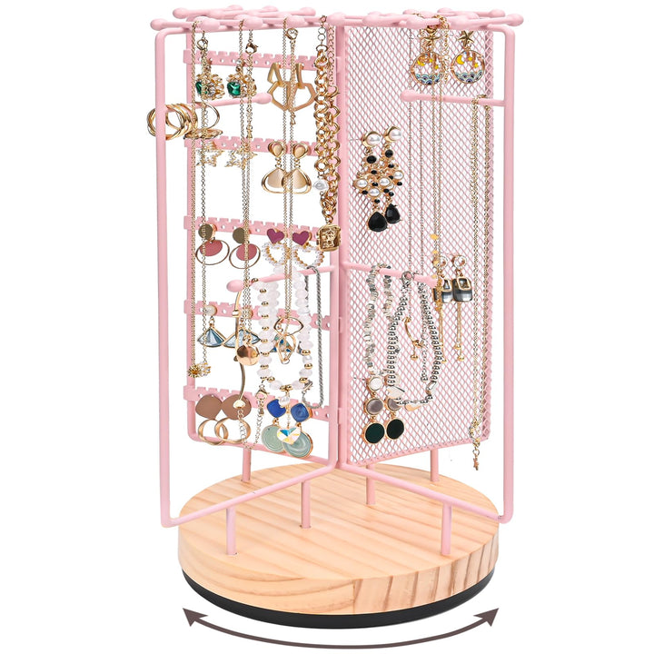 ProCase Schmuckständer Drehbarer Schmuckhalter Schmuckbaum Schmuckstander Jewelry Stand für Ohrring