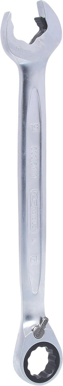 KS Tools 503.5919 DUO GEARplus Ringmaulschlüssel,Maul-Ratschenfunktion 19mm, umschaltbar, 19mm