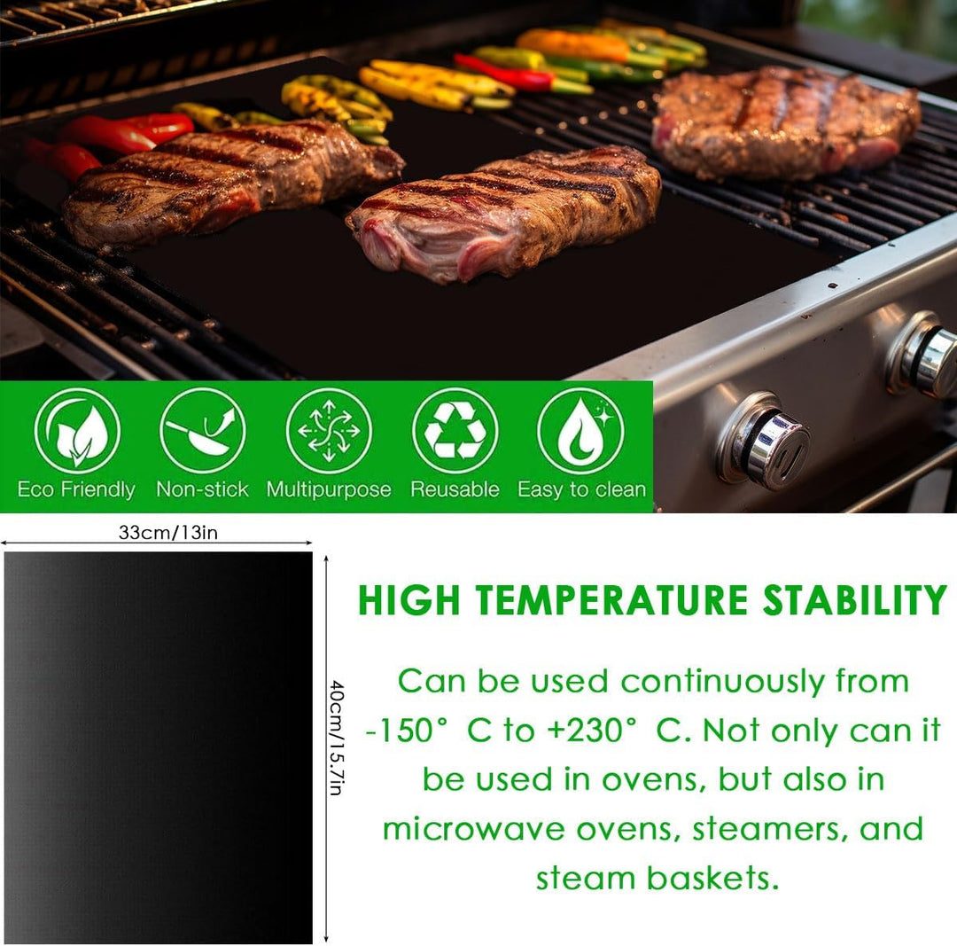 38 Stück Edelstahl Grillbesteck Set, Grillkoffer Grill Set Männer Geschenk, Komplette BBQ Grillbeste