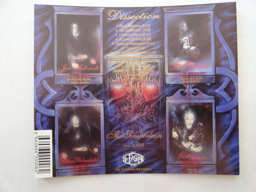 Somberlain, Audio-CD