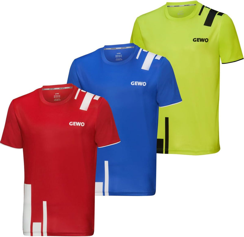 GEWO T-Shirt Bloques 4XS Lime/Schwarz, 4XS Lime/Schwarz