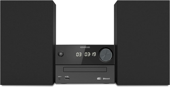 KENWOOD M-420DAB Micro-System, Schwarz, D, USB, Dab+, Bluetooth