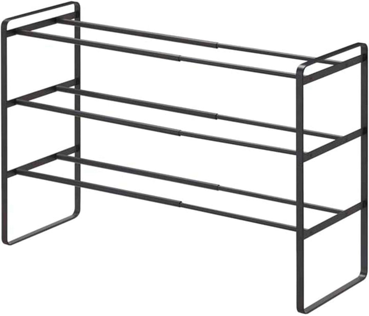 YAMAZAKII 7556 Frame Schuhregal, Schwarz, One Size, Schwarz