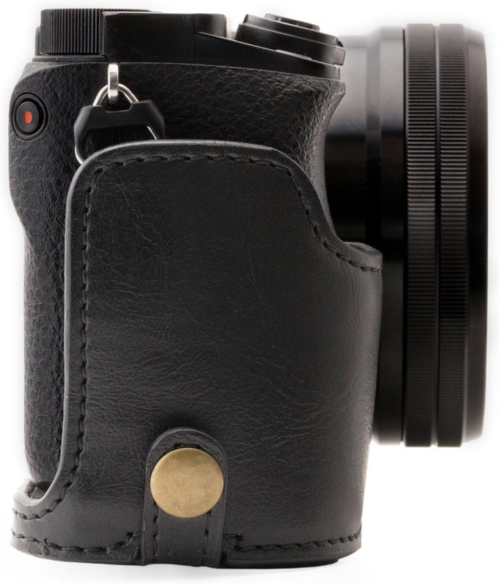 MegaGear "Immer bereit" Sony Leder Kameratasche - Stativ und peripheren Freundlich Zubehör - Kompati