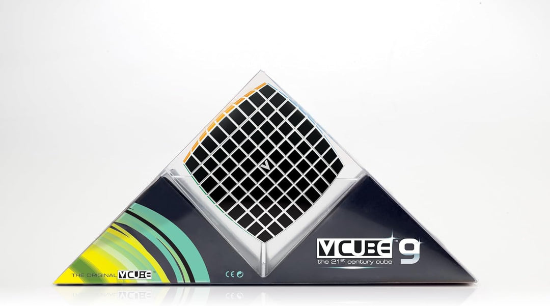V-CUBE 9 x 9 White Pillow, Professional, Fast, and Smooth, Speed Cube, Puzzle, Fidget Toy